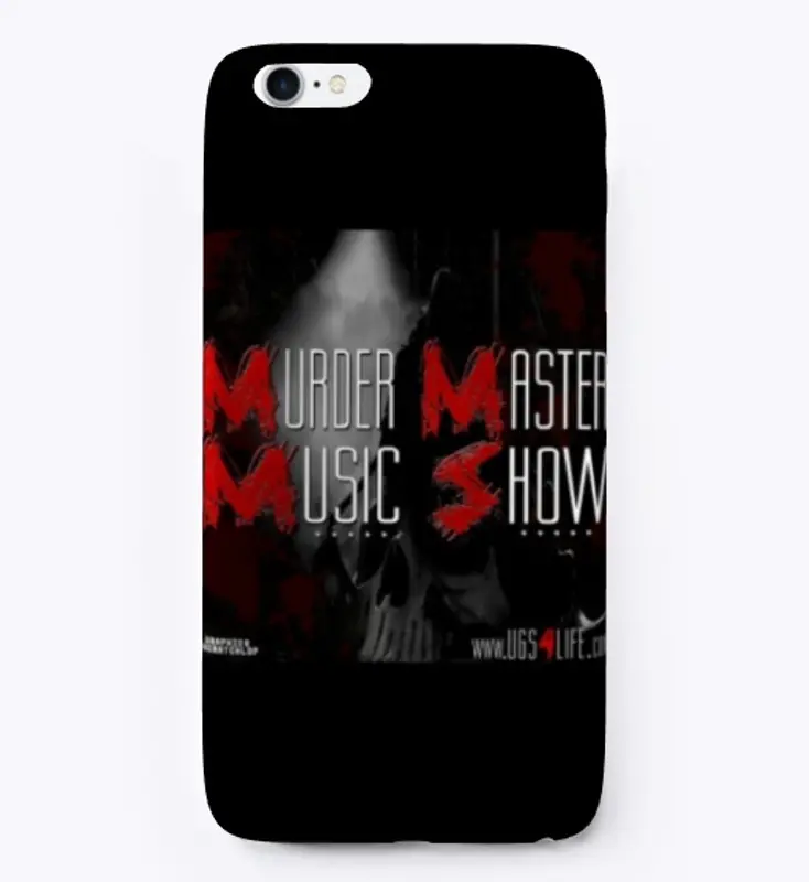 Murder Master Music Show I Phone case 