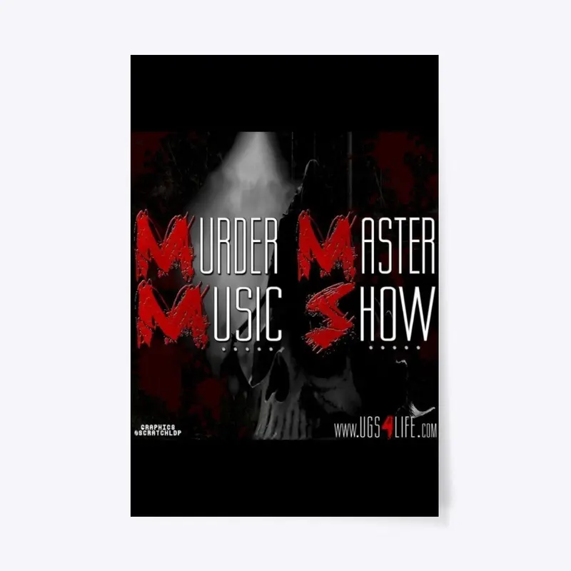 Murder Master Music Show Posters 