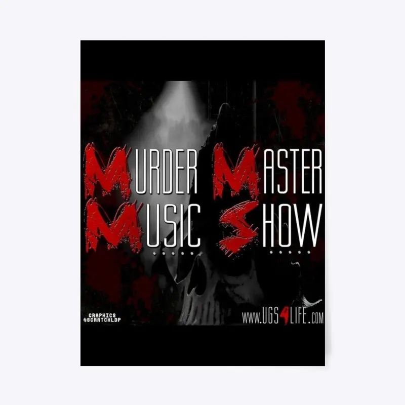 Murder Master Music Show Posters 